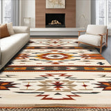 Modern Tribal Southwestern Area with Unique Abstract Elements(Beige)
