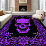 Mystical Skull Patterned Art(Purple)