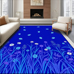 Enchanted Meadow Petals Decorative Surface (Blue) - ODIKA