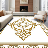 Luxurious Medallion Trellis Decorative Ornate Embellished Accent(Gold)