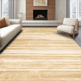 Earthy Elegance Warm Tan Solid Area Grounding Comfort(Beige)