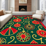 Magical Yuletide Celebration Slip Resistant Bath Entrance(Green)