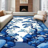 Sophisticated Toned Lattice Style(Blue)