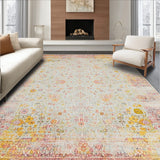 Boho Chic Area Non Slip Indoor Throw(Gray)