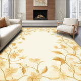 Beige Accent Lightweight Indoor Non Slip Design(Beige)