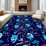 LED Cat Face Constellation Winter with Flashing Mode Options(Blue)