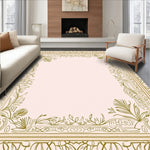 Classic Interlocking Trellis Overlay with Garden Vine Embellishments (Ivory) - ODIKA