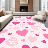 Kawaii Scattered Chair Cover Seat Cushion (Pink)