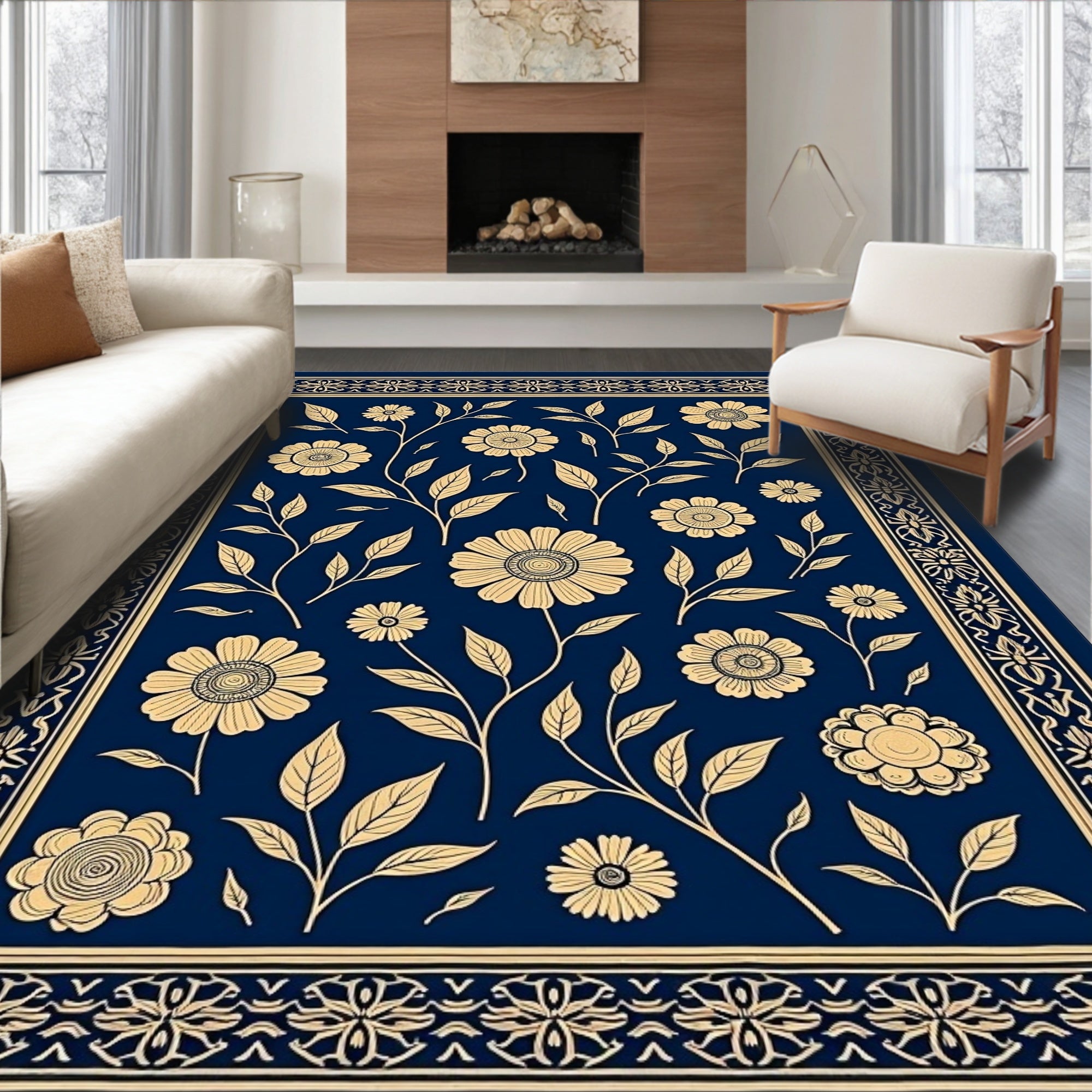 Heirloom Bloom Timeless Exquisite Crafted Jewel (Blue) - ODIKA