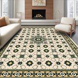 Tile Inspired Print Large (Beige) - ODIKA