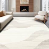 Creamy White Dream Weaver Luxurious Faux Fur Texture Design(Beige)
