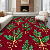 Holiday Celebration Featuring Ornamental Pine Branch(Red)