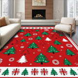 North Pole Wonderland Decorative Flooring(Red)