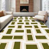 Retro Grid Design Floor with Alternating(Beige)