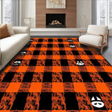 Jack o Lantern Gingham with Spooky Halloween(Orange)