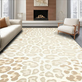 Elegant Leopard Print Beige Sophisticated Interior Design(Beige)