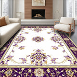 Abstract Loom Floral Area(White)