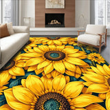 Charming Yellow Garden Motif(Yellow)