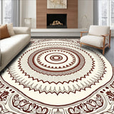 Boho Sunburst Radiant Celestial Tapestry(Brown)