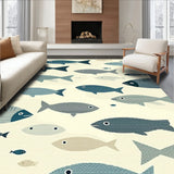 Nautical Charm with Exotic Fish(Ivory)