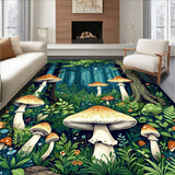 Joyful Tones Abstract Mushroom Style(Green)