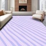 Vibrant Pastel Mosaic Grid with Whimsical Wave Accents (Purple)