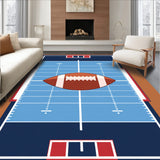 Football Field Gridlines Central Ball(Blue)