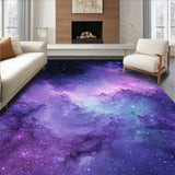 Enchanting Color Burst Galaxy Art(Purple)
