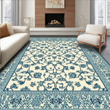 Ethereal Scrollwork Area Showcasing Timeless Botanical Scrolls(Beige)