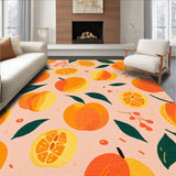 Blush Area Featuring Bright Peach and Vivid Green(Orange)