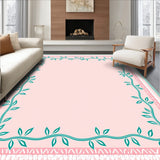 Enchanted Garden Luxe with Delicate Vinework Ornaments(Pink)