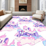 Enchanted Castle Shaggy Fluffy Cloud Dream(Pink)