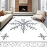 Luxurious Snowflake Accent(Gray)
