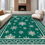 Enchanted Frosty Evergreen Seasonal Welcome(Green)
