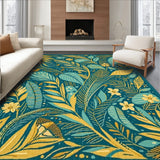 Boho Hallway Non Slip(Blue)