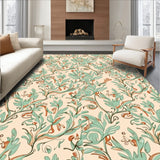 Faded Paisley Garden with Cascading Petal (Ivory) - ODIKA