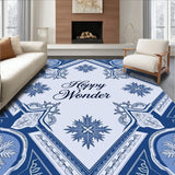 Jolly Snowflake Wonderland Magical Entrance Statement(Blue)