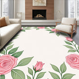 Floral Botanical Elegant Retro Chic (Pink)