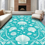 Elegant Shell Inspired Aesthetic(Blue)