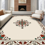 Chelsea Floral Medallion Vintage Heritage Accent(Beige)