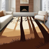 Forest Contemporary Design(Brown)