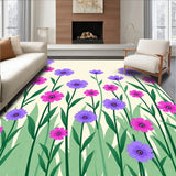 Blossom Field Welcoming Arch Doorway Floral Botanical Entrance(Purple)