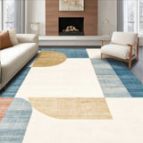 Abstract Geometric Area Modern Home Decor(Beige)