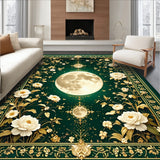 Floral Castle for Little Girl Room(Green)