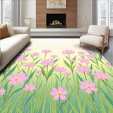 Enchanted Meadow Blossom Elegant Decorative Artwork(Pink)
