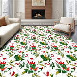 Lunar Medley with Delicate Wildflowers and Starbursts(Red)