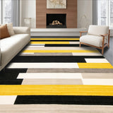 Bold Beige Black and Yellow Strie Accent(Yellow)