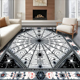 Festive Colorful Spider Theme(Black)