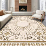 Arabesque Vine Labyrinth(Beige)