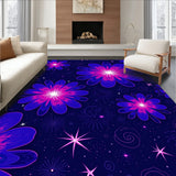 Cosmic Nebula Swirl Constellation Map Decorative (Purple)